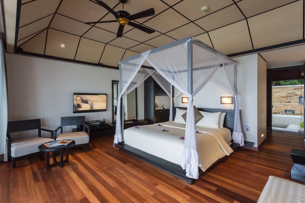 Water Bungalow at Lily Beach Resort and Spa, view 2